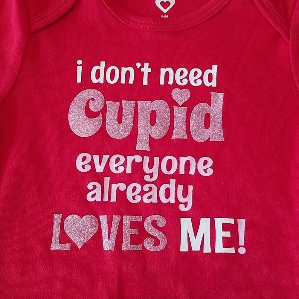 Valentine's Day Onesie - 24 Months - Picture 2 of 5